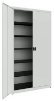mauser Stahlschrank 790392A0 lichtgrau 5 Fachböden...
