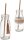 folia Strohhalme KRAFT braun Papier, knickbar, 25 St.