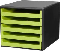 M&M Schubladenbox  lindgrün 30057631, DIN A4 mit...