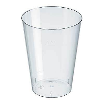 STARPAK Einweg-Trinkbecher glasklar 0,3 l, 50 St.