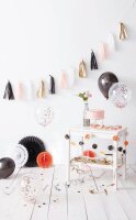 folia Partydeko-Set mehrfarbig Modern, 15 St.