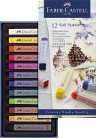 FABER-CASTELL Creative Studio Pastellkreide farbsortiert...