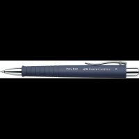 FABER-CASTELL Kugelschreiber POLY BALL M blau matt,...