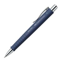 FABER-CASTELL Kugelschreiber POLY BALL M blau matt,...
