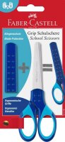 FABER-CASTELL Kinderschere Grip blau 13,5 cm