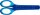 FABER-CASTELL Kinderschere Grip blau 13,5 cm