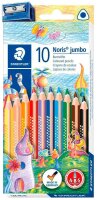 STAEDTLER Noris Club® jumbo Buntstifte farbsortiert,...