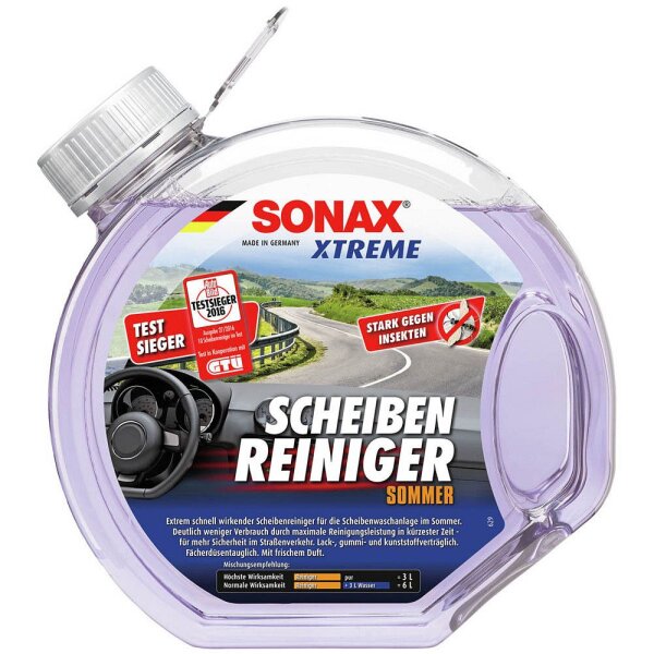 SONAX Sommer Scheibenreiniger 3 l, 1 St.