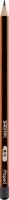 maped BLACKPEPS Bleistifte B schwarz/orange, 12 St.