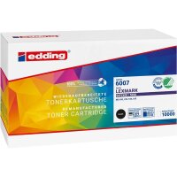 edding EDD-6007  schwarz Toner kompatibel zu LEXMARK 50F0XA0