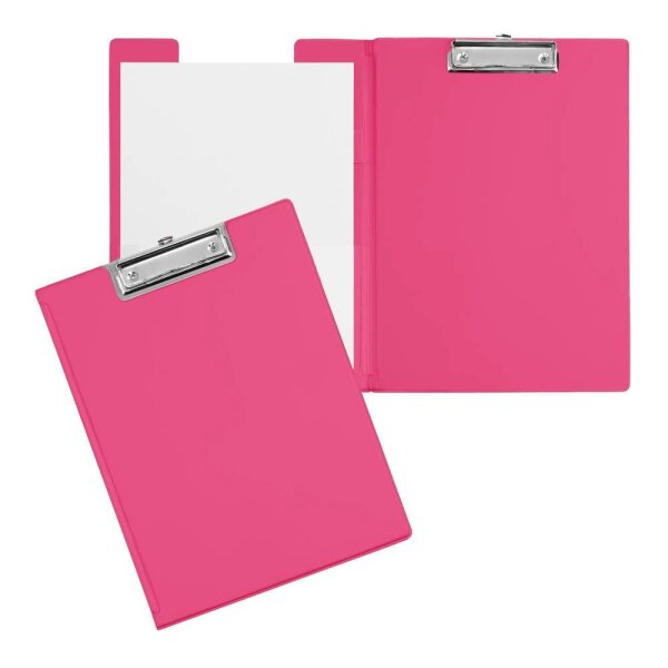 MAUL Klemmbrettmappe 2339222 DIN A4 pink Karton, 1 St.
