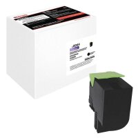 edding EDD-6044  schwarz Toner kompatibel zu LEXMARK 80C2HK0
