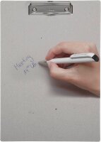 MAUL Klemmbrett MAULcreative 2381082 DIN A4 grau Karton, 1 St.