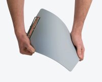 MAUL Klemmbrett MAULoutdoor 2331009 DIN A4 silber Kunststoff, 1 St.