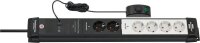 brennenstuhl Premium-Line Comfort Switch Plus 6-fach Steckdosenleiste mit Fußschalter 3,0 m schwarz