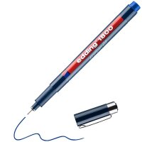 edding 1800 profipen Fineliner blau 0,25 mm, 1 St.