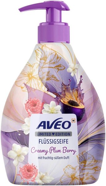 AVEO Creamy Plum Berry Flüssigseife 500 ml, 1 St.