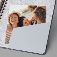 SIGEL Notizbuch mit Spirale Jolie® ca. DIN A5 punktkariert, dunkelblau/kupfer Hardcover 240 Seiten, 1 St.