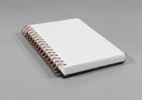 SIGEL Notizbuch mit Spirale Jolie® ca. DIN A5 punktraster, violett/schwarz/weiß   ( JN606 )