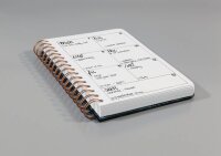 SIGEL Notizbuch mit Spirale Jolie® ca. DIN A5 punktraster, violett/schwarz/weiß   ( JN606 )