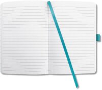SIGEL Notizbuch Jolie® ca. DIN A5 liniert, aqua green Hardcover 174 Seiten, 1 St.
