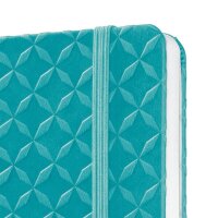 SIGEL Notizbuch Jolie® ca. DIN A5 liniert, aqua green Hardcover 174 Seiten, 1 St.