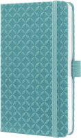 SIGEL Notizbuch Jolie® ca. DIN A6 liniert, aqua green Hardcover 174 Seiten, 1 St.