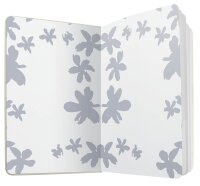 SIGEL Notizbuch Jolie® Loose Florals Pink ca. DIN A5 liniert, blau/rosa Hardcover 174 Seiten, 1 St.