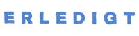 WEDO Textstempel "Erledigt" ohne Logo, 1 St.