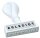 WEDO Textstempel "Erledigt" ohne Logo, 1 St.