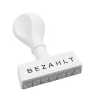 WEDO Textstempel "Bezahlt" ohne Logo, 1 St.