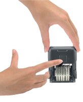 trodat Ziffernstempel Printy 4846/6 selbstfärbend schwarz ohne Logo, 1 St.