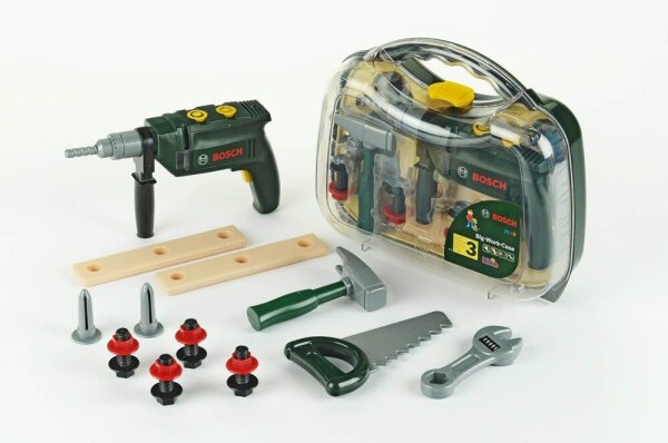 klein Spielzeug-Werkzeugkoffer BOSCH 8416 grün
