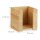 relaxdays Zettelbox braun inkl. 900 Notizzettel, 1 St.