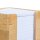 relaxdays Zettelbox braun inkl. 900 Notizzettel, 1 St.