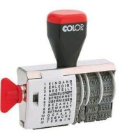 COLOP Datumstempel mit Text 04000/WD ohne Logo, 1 St.