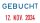 COLOP Datumstempel mit Text "Gebucht" Mini-Dater S 160/L selbstfärbend blau rot, 1 St.