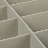 relaxdays Brillenbox schwarz 33,5 x 19,5 x 15,5 cm, 1 St.