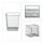 relaxdays Schreibtischset silber
