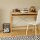 relaxdays Schreibtischset silber