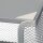 relaxdays Schreibtischset silber