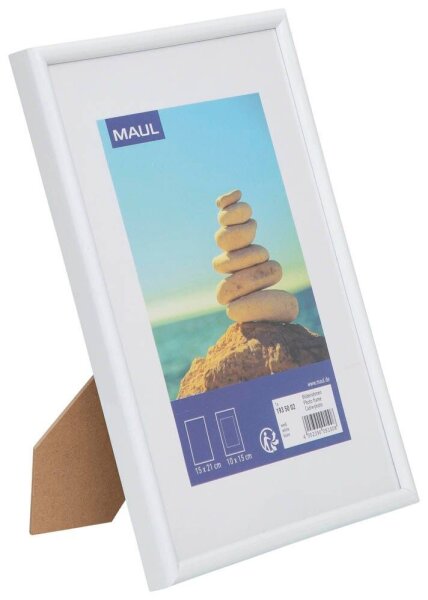 MAUL  Bilderrahmen MAULart weiß 15,0 x 21,0 cm, 1 St.