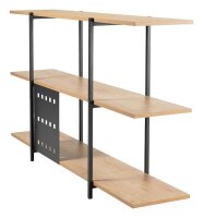 rocada Beistellregal eiche 170,0 x 36,0 x 93,0 cm, 1 St.