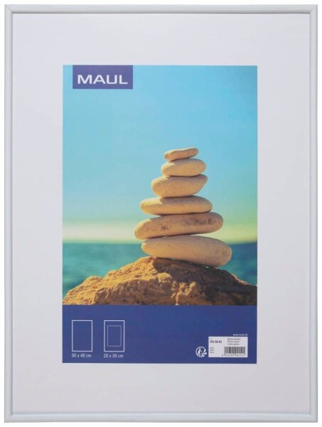 MAUL  Bilderrahmen MAULart weiß 30,0 x 40,0 cm, 1 St.