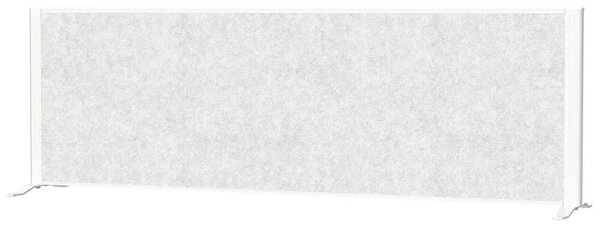 MAUL Akustik-Tischtrennwand MAULconnecto 9852602, hellgrau 160,0 x 50,0 cm, 1 St.