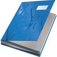 LEITZ Unterschriftenmappe Design 5745 18 Fächer...