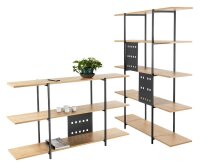 rocada Beistellregal eiche 170,0 x 36,0 x 170,0 cm, 1 St.