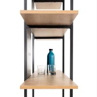 rocada Beistellregal eiche 170,0 x 36,0 x 170,0 cm, 1 St.