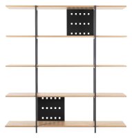rocada Beistellregal eiche 170,0 x 36,0 x 170,0 cm, 1 St.