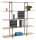 rocada Beistellregal eiche 170,0 x 36,0 x 170,0 cm, 1 St.